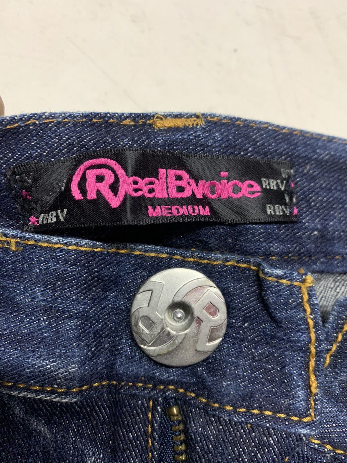 Other Real bvoice denim distressed and patchwork Size US 31 - 14 Thumbnail