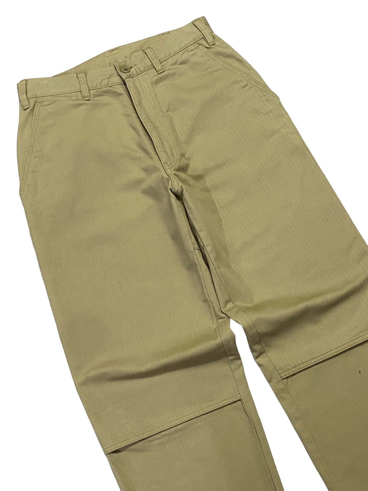 Bape × Nigo Vintage A Bathing Ape Double Pocket Chino Khaki Pants Size US 30 / EU 46 - 16 Thumbnail