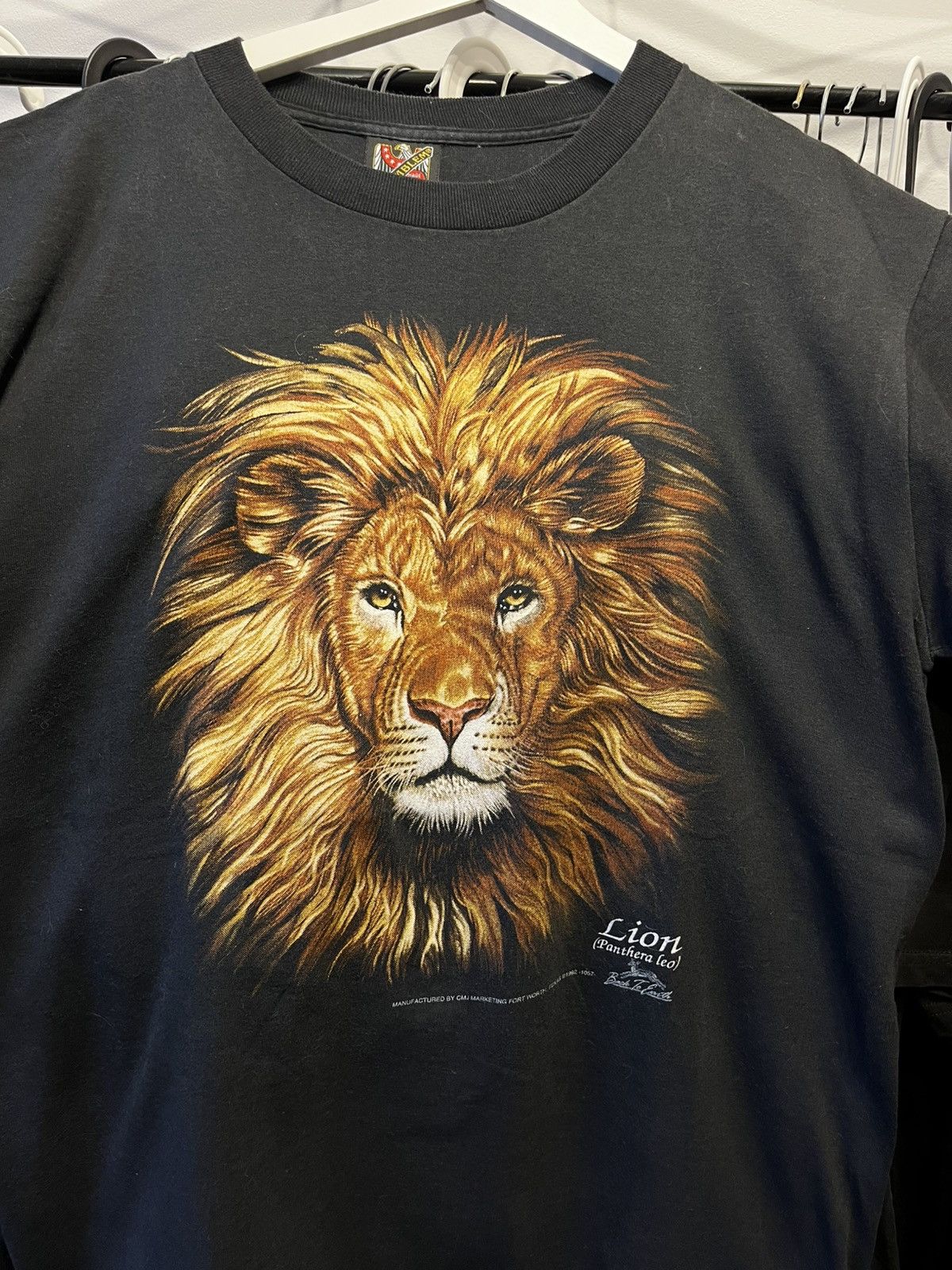 Harley Davidson × Vintage Vintage tee lion animal 3d emblem 90s 1992 Size US L / EU 52-54 / 3 - 3 Thumbnail