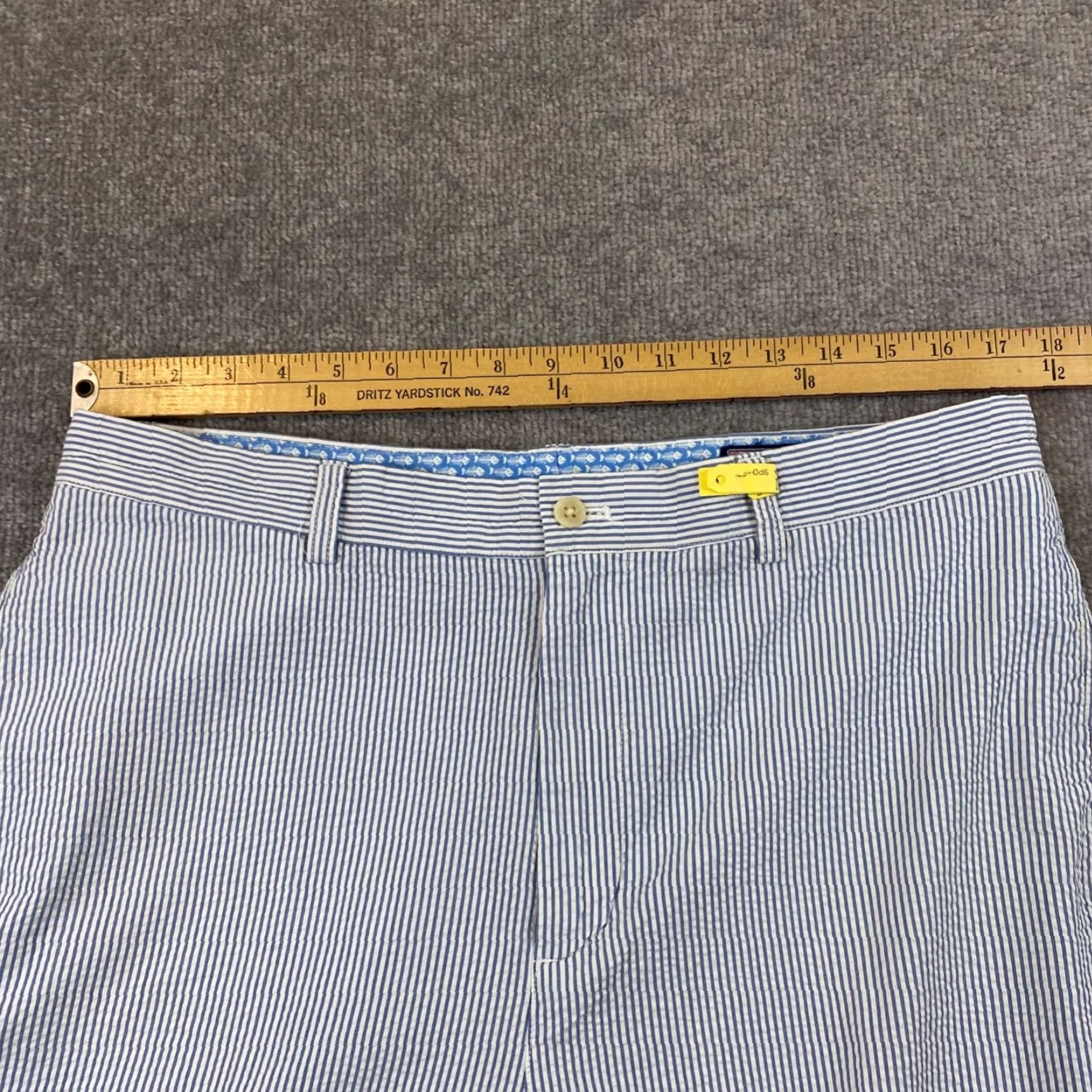 Vintage VINTAGE Vineyard Vines Pants Men 34x30 Khaki Relaxed Leg Striped Cotton Casual Outdoor Size US 34 / EU 50 - 3 Thumbnail