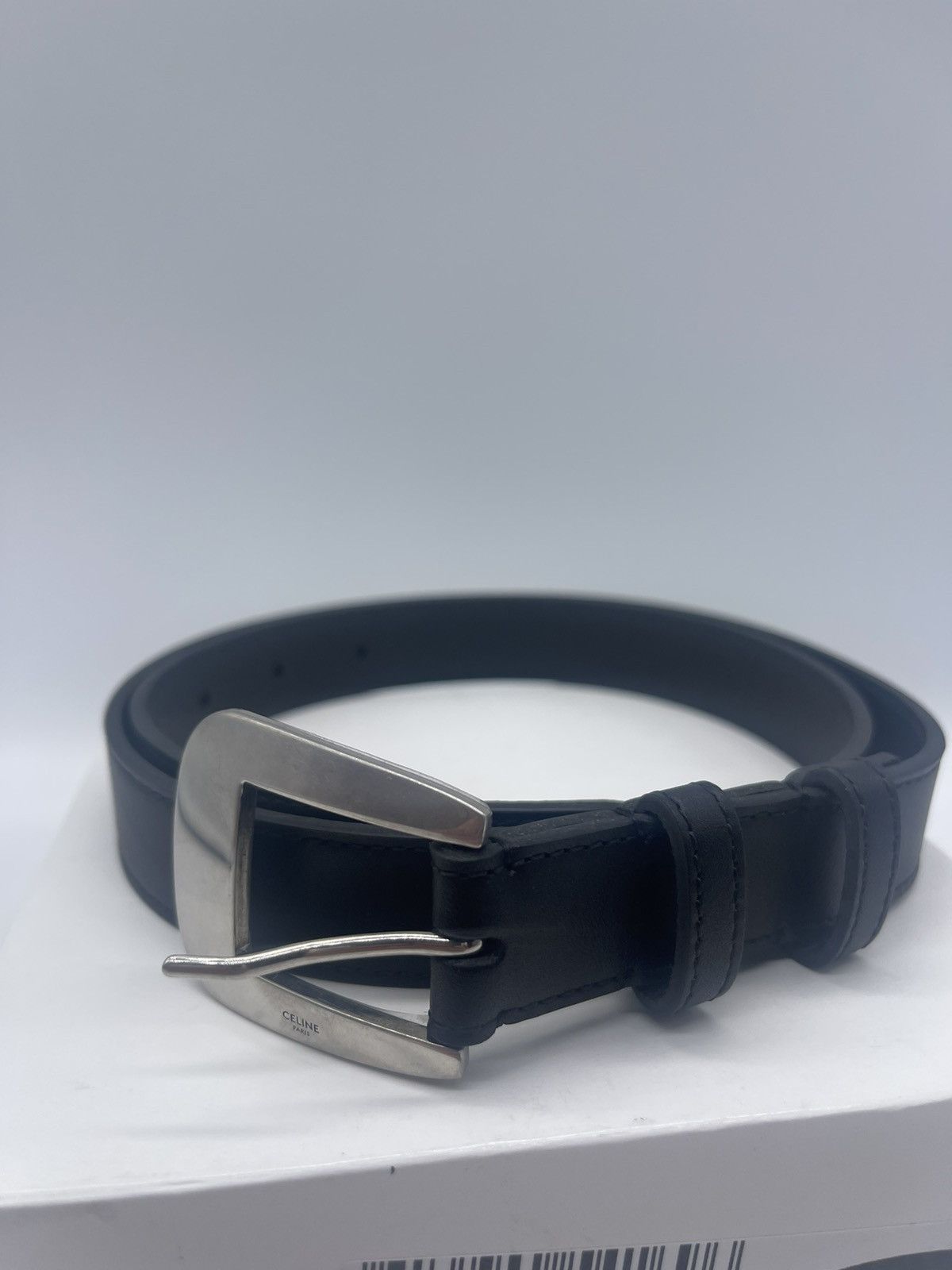 Celine Celine Black Medium Belt Size 80cm Size ONE SIZE - 1 Thumbnail