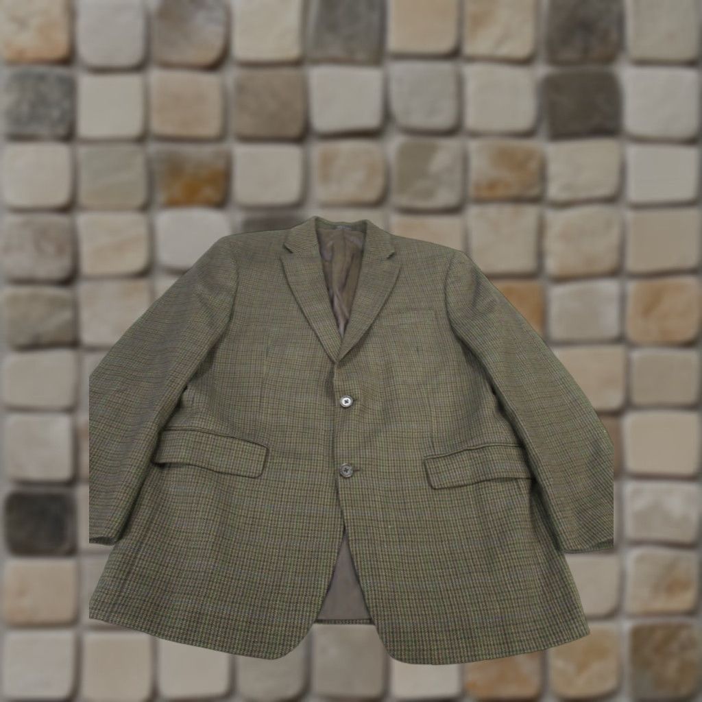 Ralph Lauren Lauren Ralph Lauren Blazer Mens 42 Brown Wool Single Tear Size 42R - 1 Thumbnail