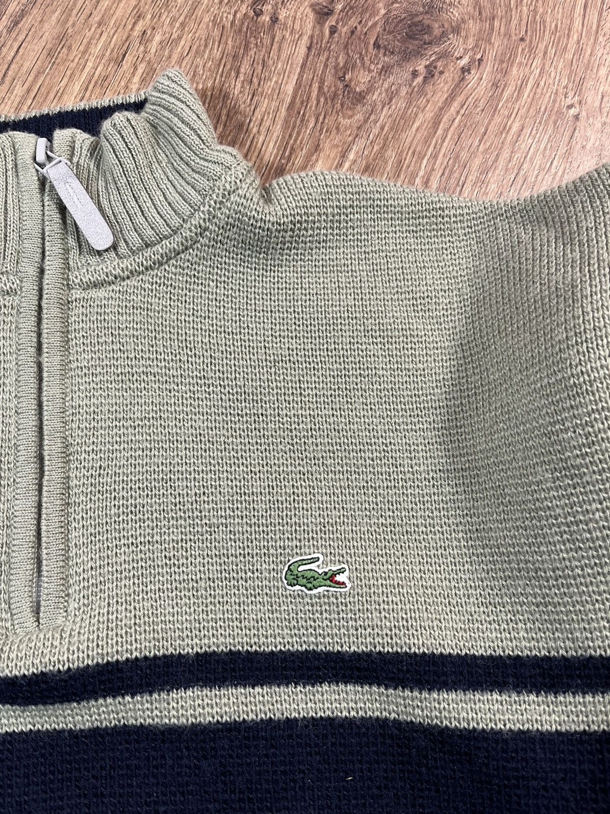 Lacoste Lacoste Vintage Knit Sweater Size US XL / EU 56 / 4 - 5 Thumbnail