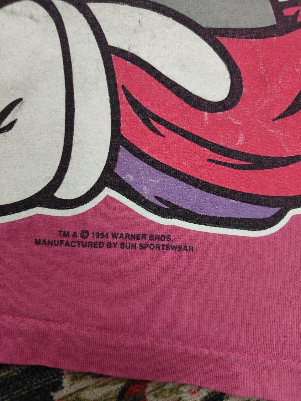 Warner Bros 1994 Vintage Warner Bros Looney Tunes Big Print T Size US M / EU 48-50 / 2 - 4 Thumbnail
