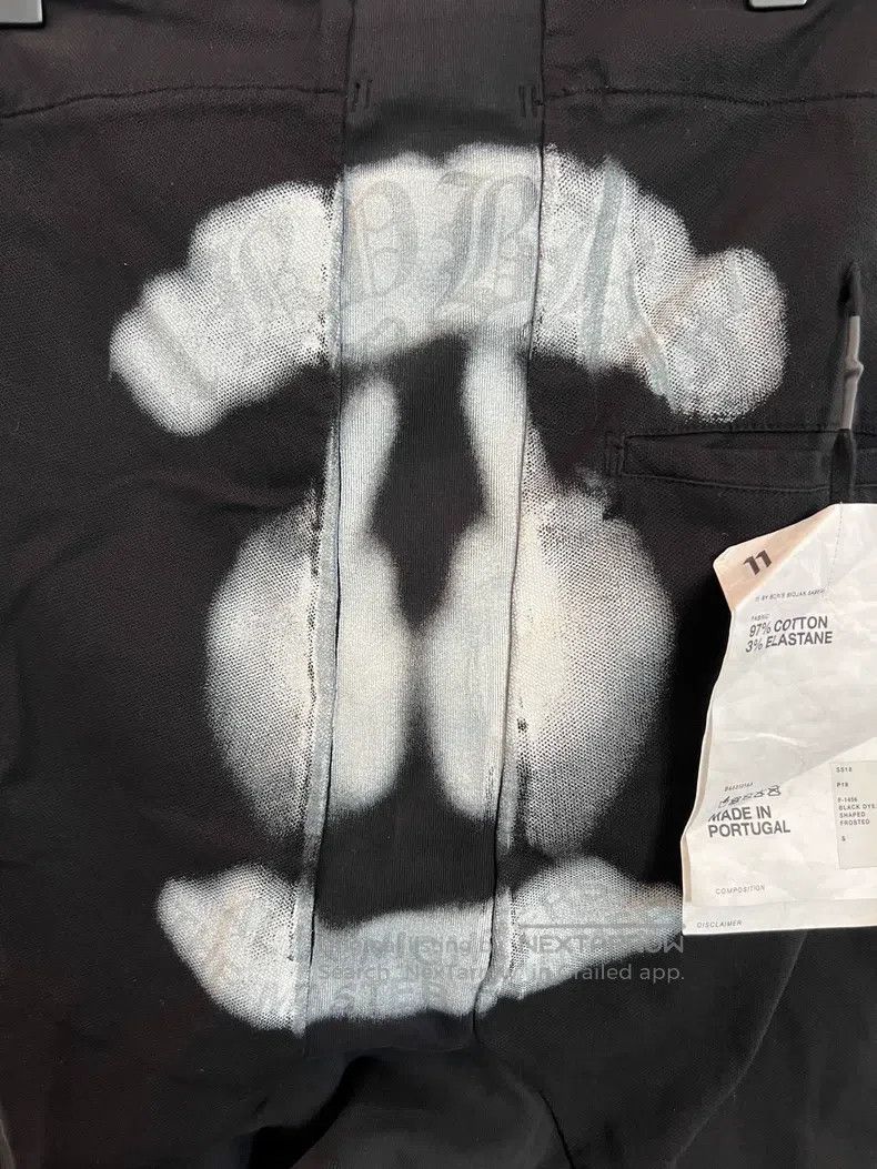 Boris Bidjan Saberi Boris Bidjan Saberi size S Splash ink Sanskrit middle fing Size US 27 - 6 Thumbnail