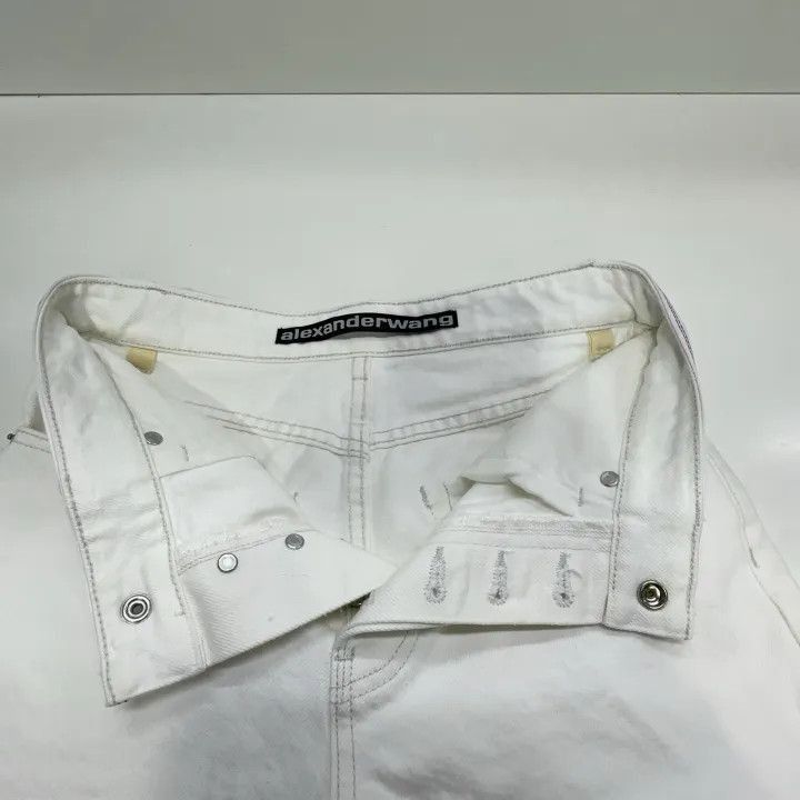 Alexander Wang Alexander Wang SS23 Logo Tape Fitted Shorts - Size 23" - 5 Thumbnail