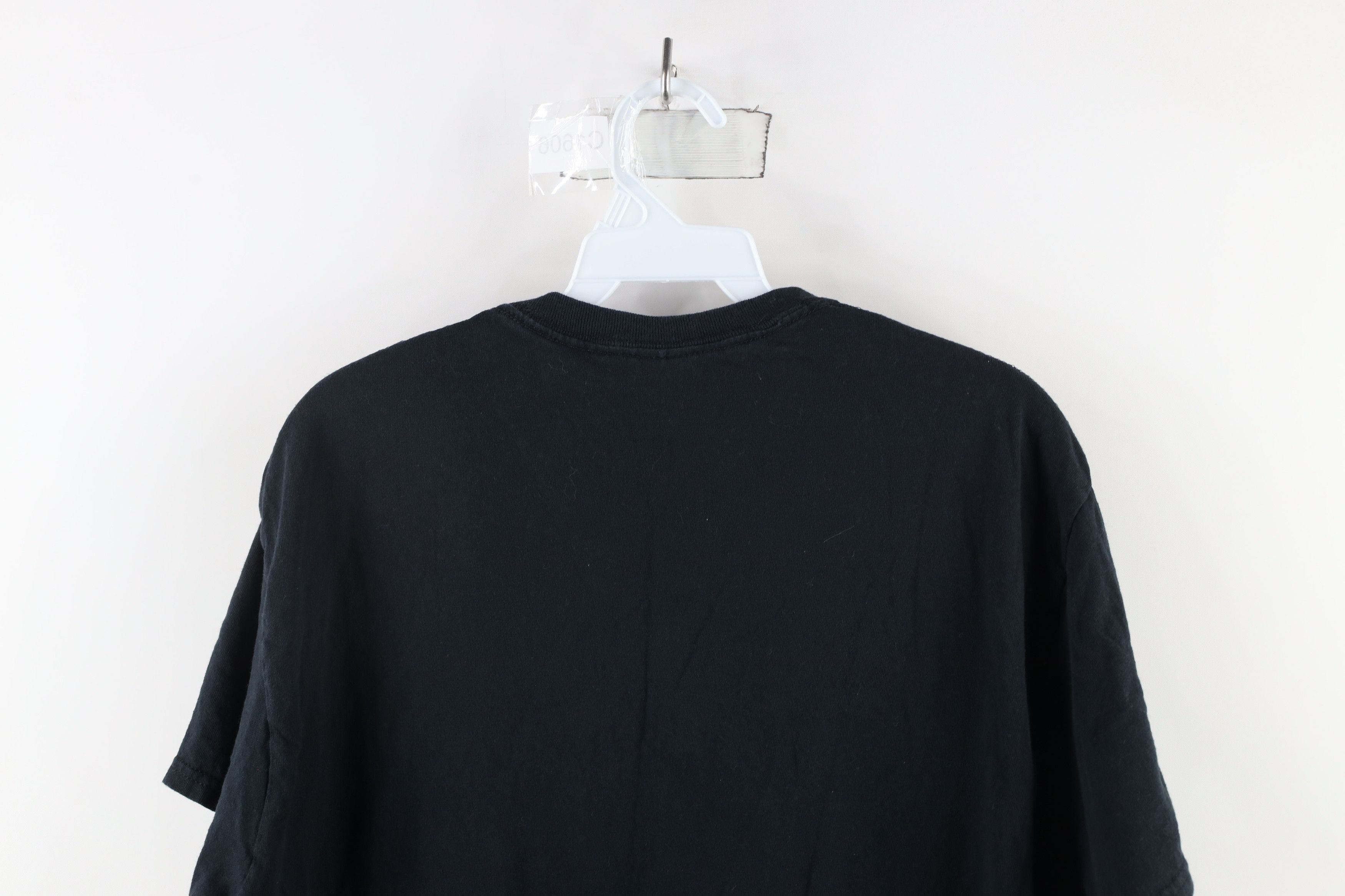 Vintage Vintage 90s Streetwear Short Sleeve T-Shirt Black Cotton Size US L / EU 52-54 / 3 - 6 Thumbnail