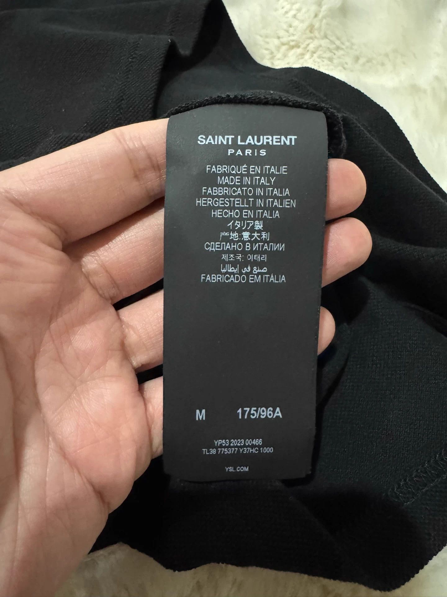 Saint Laurent Paris Saint Laurent SLP Embroidered Sleeveless Vest M Size M / US 6-8 / IT 42-44 - 5 Thumbnail