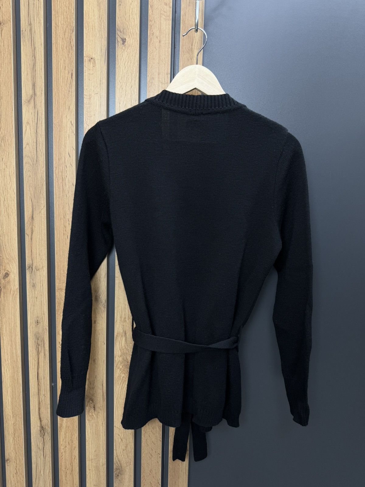 TED LAPIDUS Vintage Ted Lapidus Paris Wool Cardigan Belted Akris Size 44 Size M / US 6-8 / IT 42-44 - 12 Thumbnail