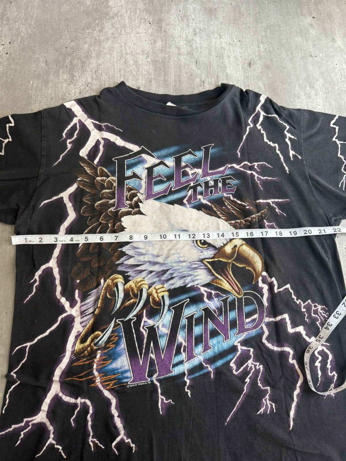 Band Tees × Vintage Vintage American thunder tee Size US M / EU 48-50 / 2 - 6 Thumbnail