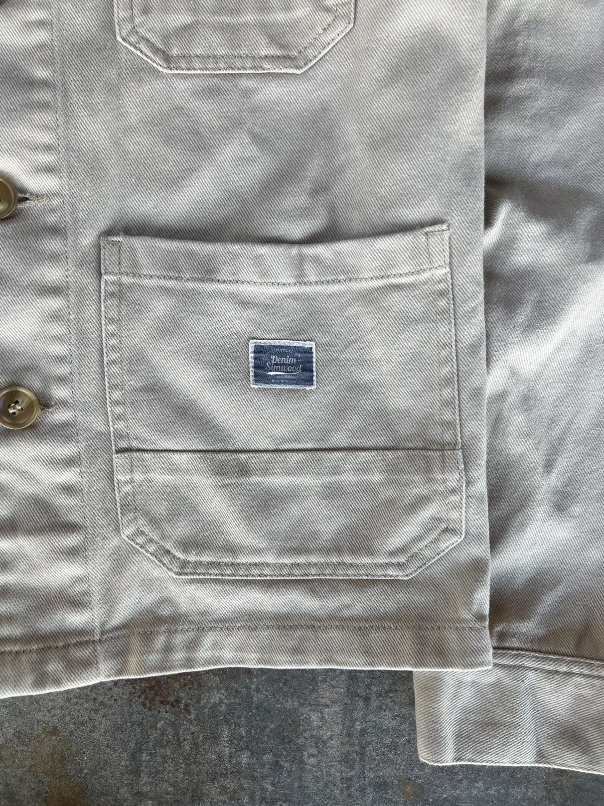 Other × Vintage Vintage Simwood Workwear Denim Jacket Size US S / EU 44-46 / 1 - 7 Thumbnail