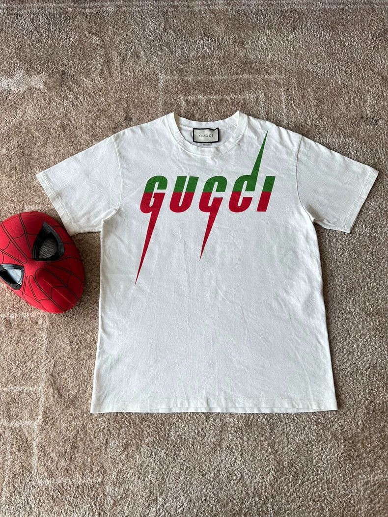 Gucci Gucci White blade short sleeves 2503-Nextarrow Size US S / EU 44-46 / 1 - 1 Thumbnail