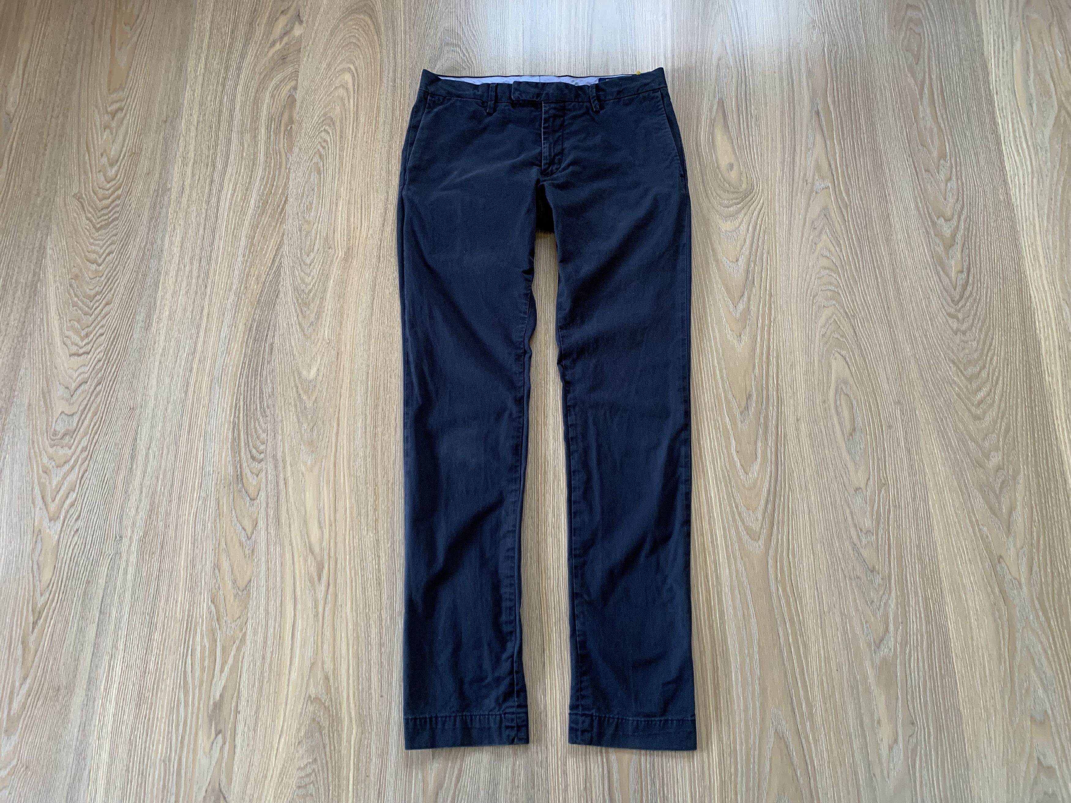 Polo Ralph Lauren × Ralph Lauren Polo Ralph Lauren Stretch Slim Fit Blue Chino Pants Size US 31 - 12 Thumbnail