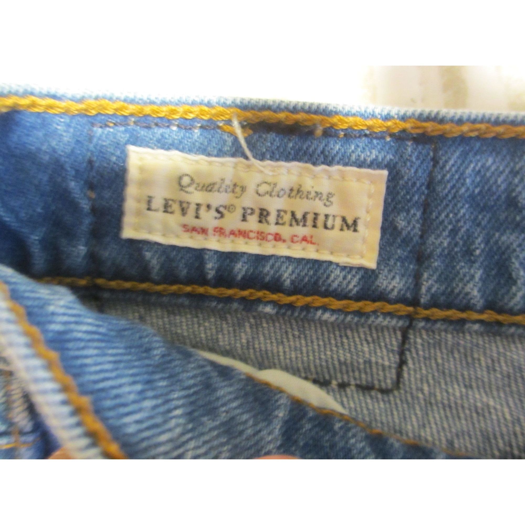 Levi's Levis Premium Wedgie Fit Distressed Jeans Size 29 Medium Was Size 29" - 4 Thumbnail