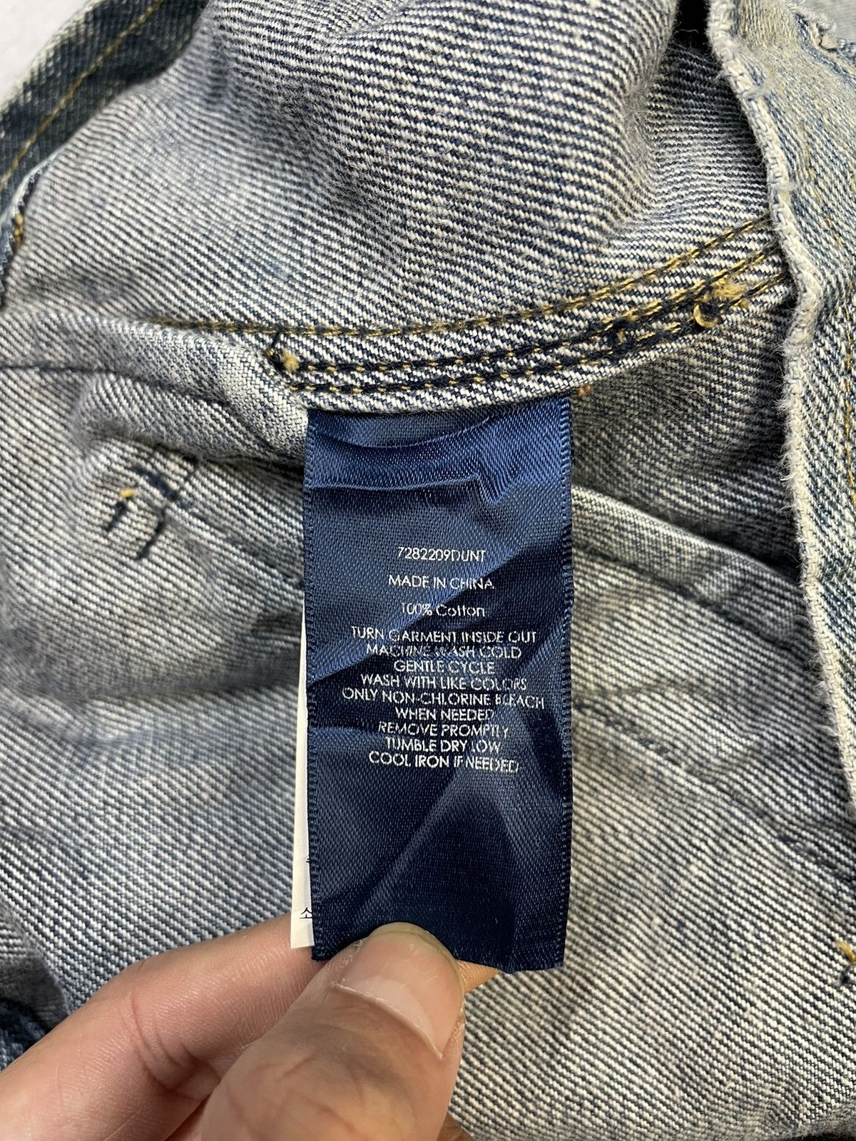 Polo Ralph Lauren SS14 Polo Ralph Lauren Rustic Denim Ranch Jacket Size US XS / EU 42 / 0 - 9 Thumbnail