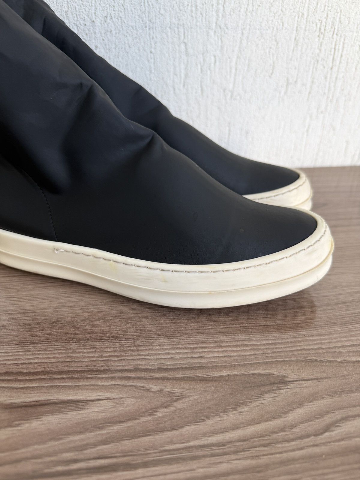 Rick Owens Drkshdw ❤️Neoprene suba socks Ramones Size US 8 / IT 38 - 6 Thumbnail