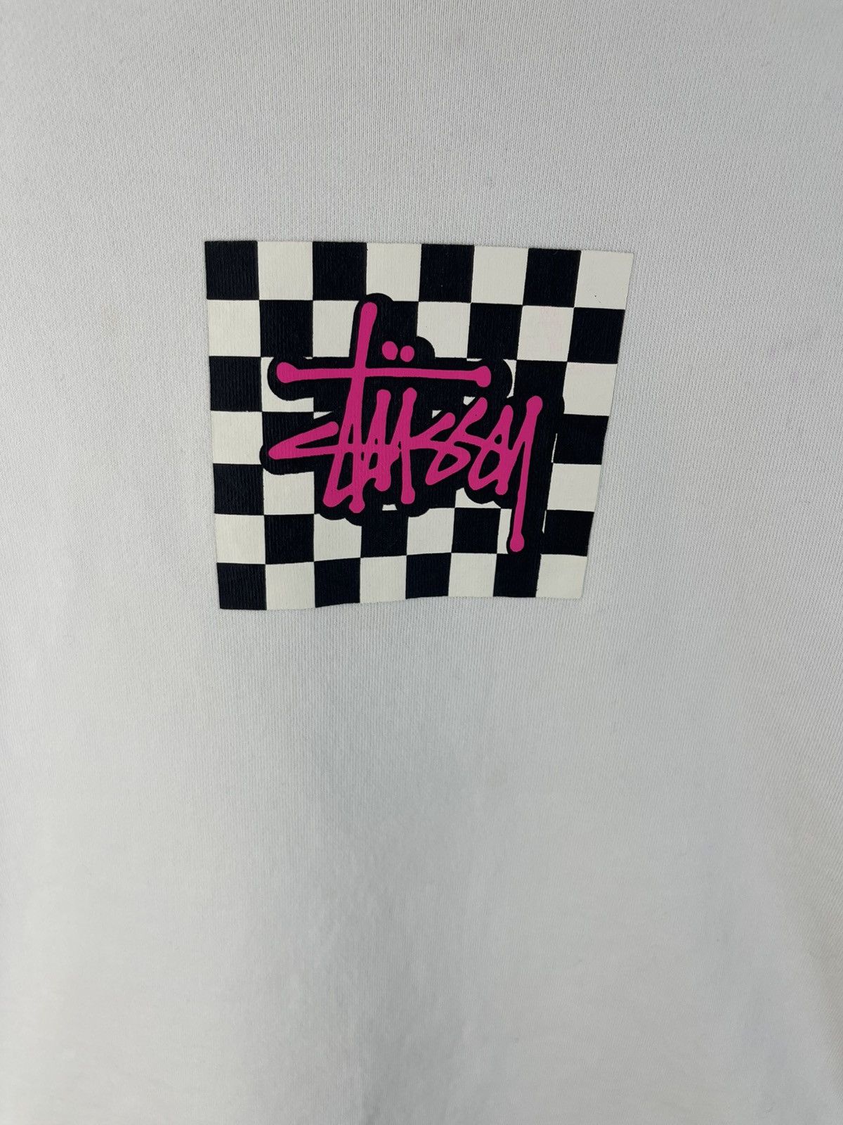 Stussy Vintage Stussy Cherkers Sweatshirt Short Tee Size US S / EU 44-46 / 1 - 6 Thumbnail