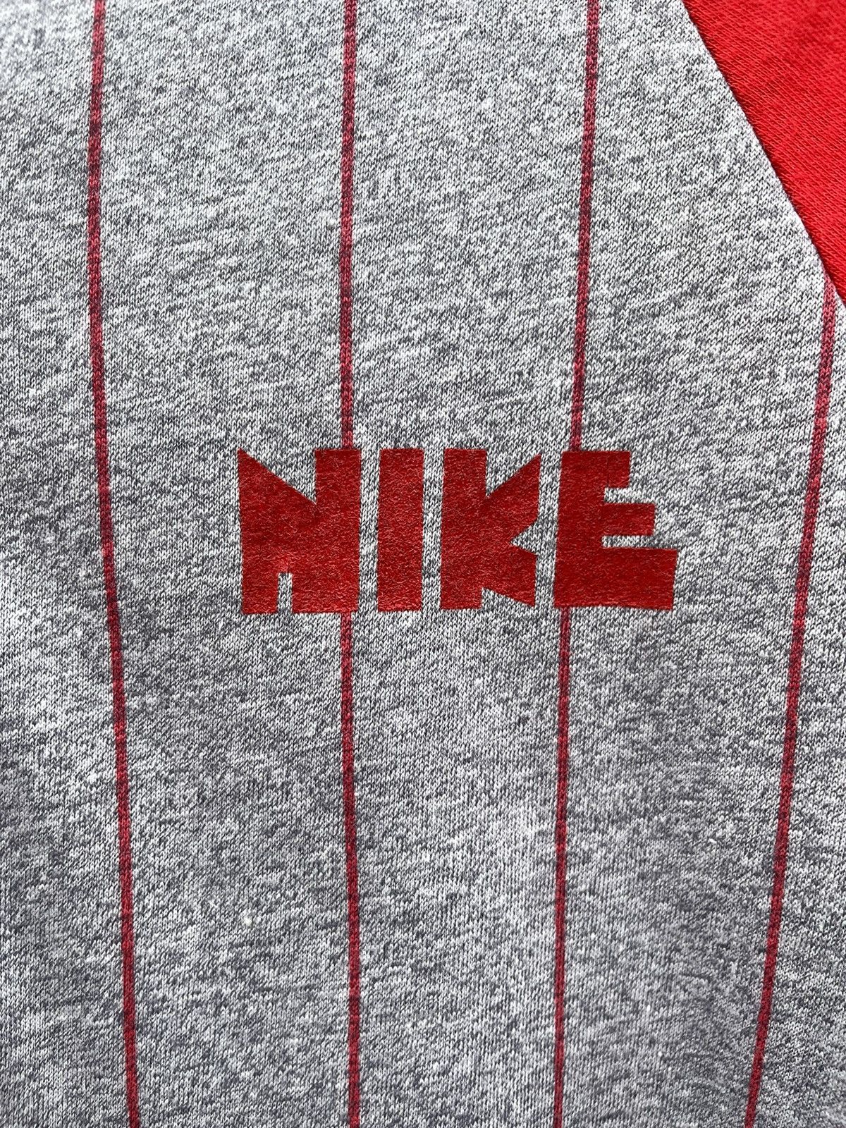 Nike Vintage Nike Block Letter Raglan 70s Rare Baseball T Shirt Size US S / EU 44-46 / 1 - 12 Thumbnail