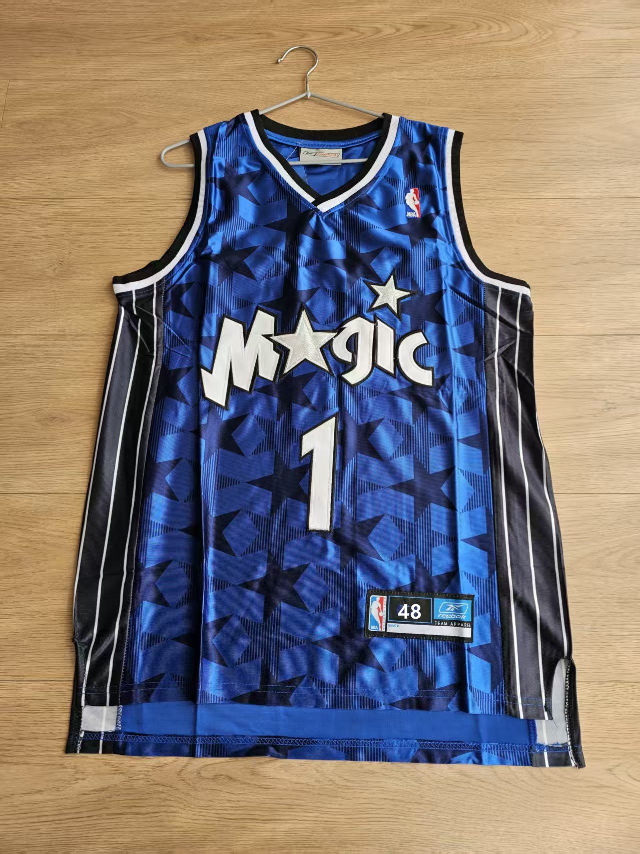 NBA Orlando Magic #1 Tracy McGrady Jersey Blue Size US M / EU 48-50 / 2 - 1 Thumbnail