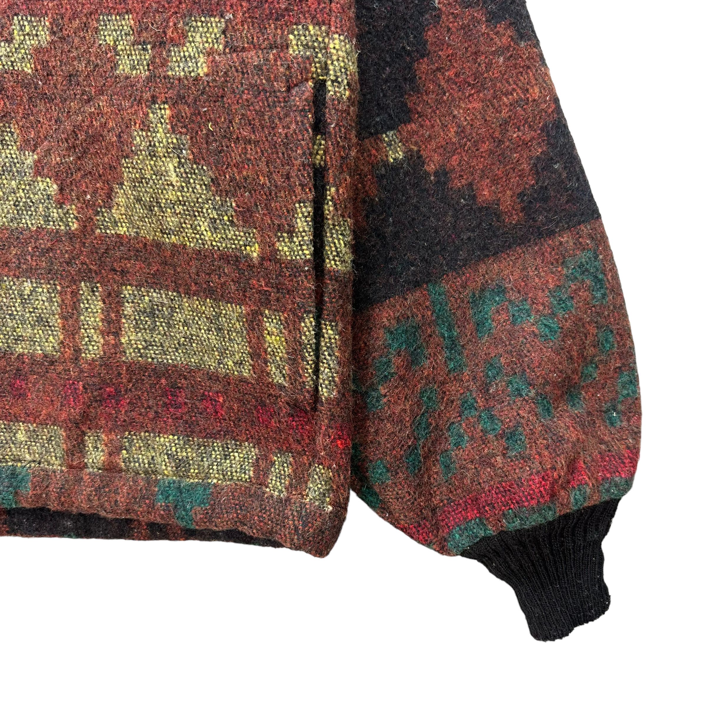 Vintage AMERICAN VINTAGE AZTEC NAVAJO NATIVE HOODED JACKET #8328-004 Size US M / EU 48-50 / 2 - 5 Thumbnail