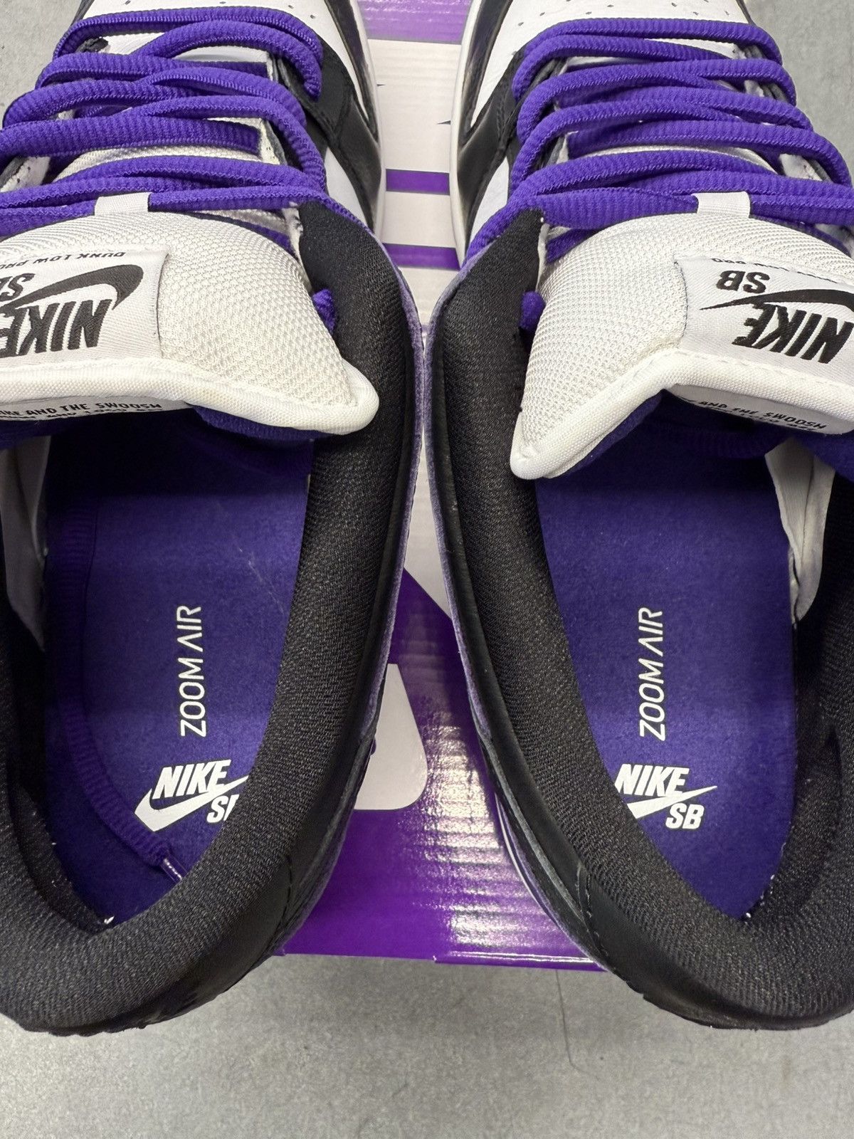 Nike 2024 Nike Dunk SB Dunk Low Court Purple Size US 13 / EU 46 - 7 Thumbnail