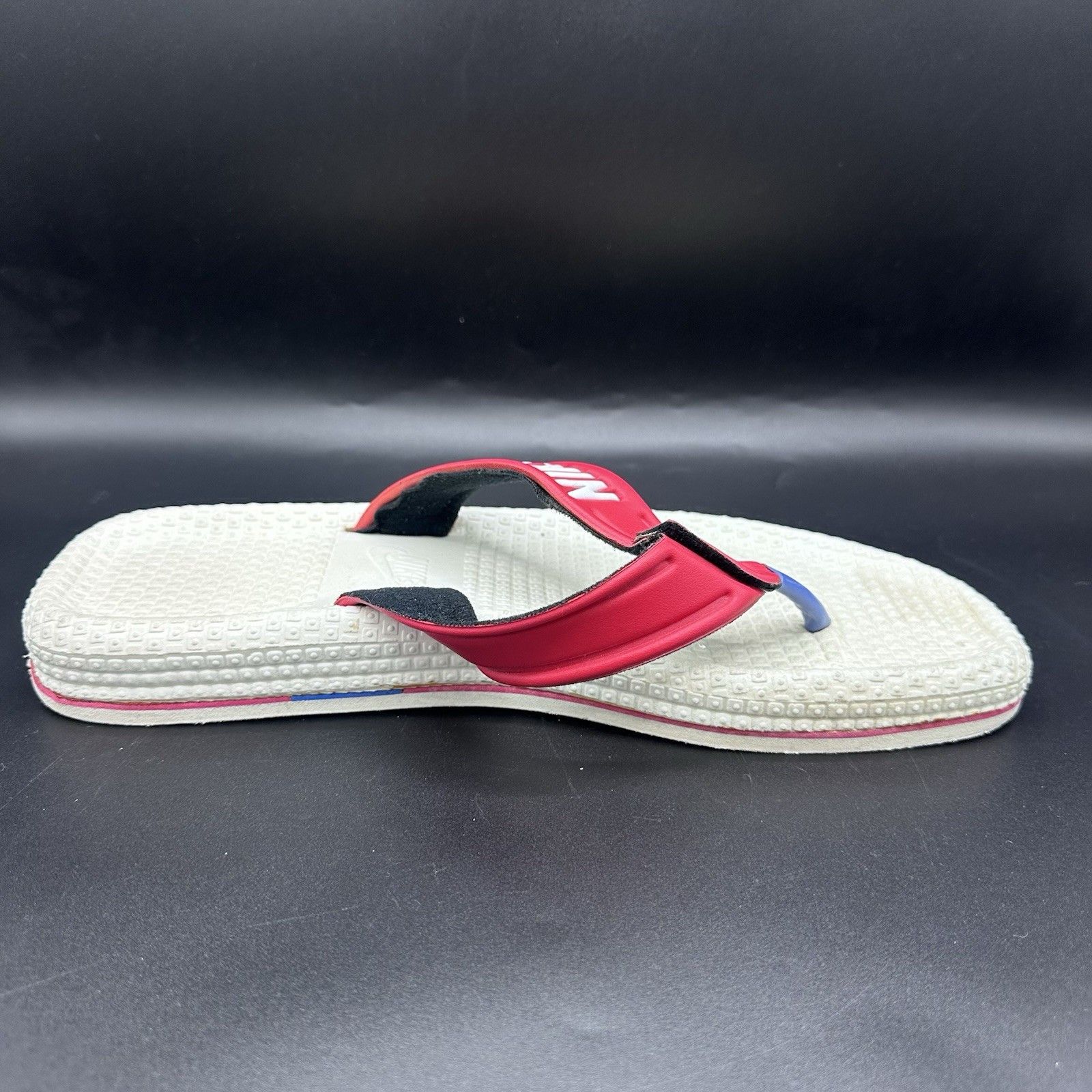 Nike Vintage 80s NIKE Waffle Sole Sandals Thong Flip Flops Sz 11 Size US 11 / EU 44 - 3 Thumbnail