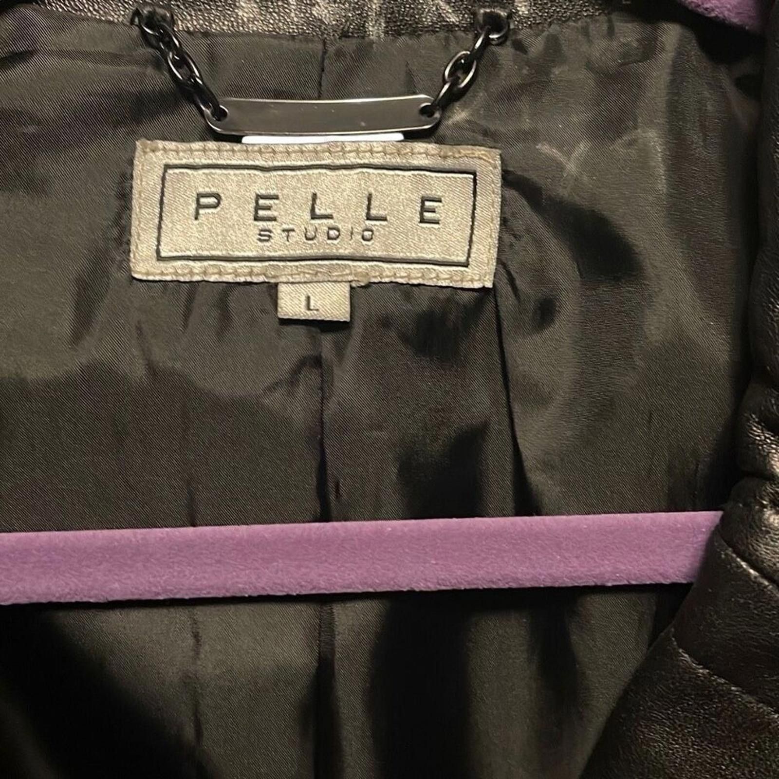 Pelle Pelle Vintage Pelle studio, leather jacket, size large Size L / US 10 / IT 46 - 8 Thumbnail