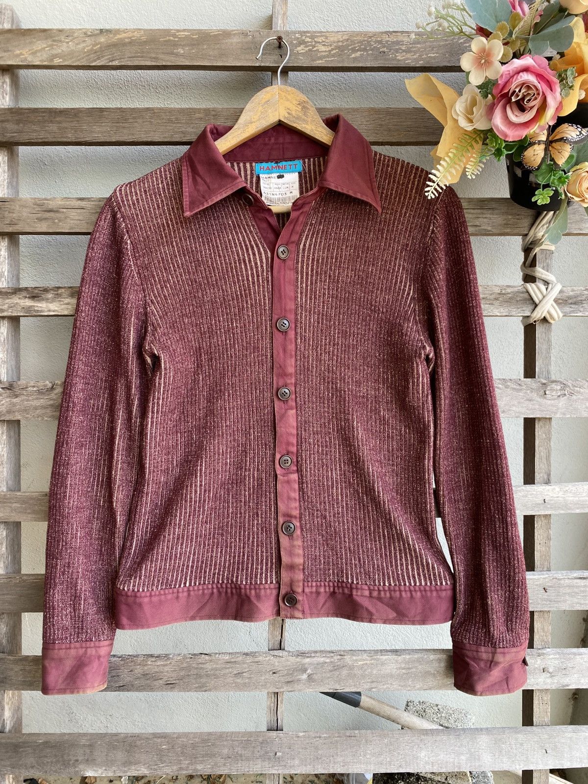 Katharine Hamnett London 🔥Sunfaded 🔥 Katharine Hamnett London Knitwear Button Jacket Size M / US 6-8 / IT 42-44 - 2 Thumbnail