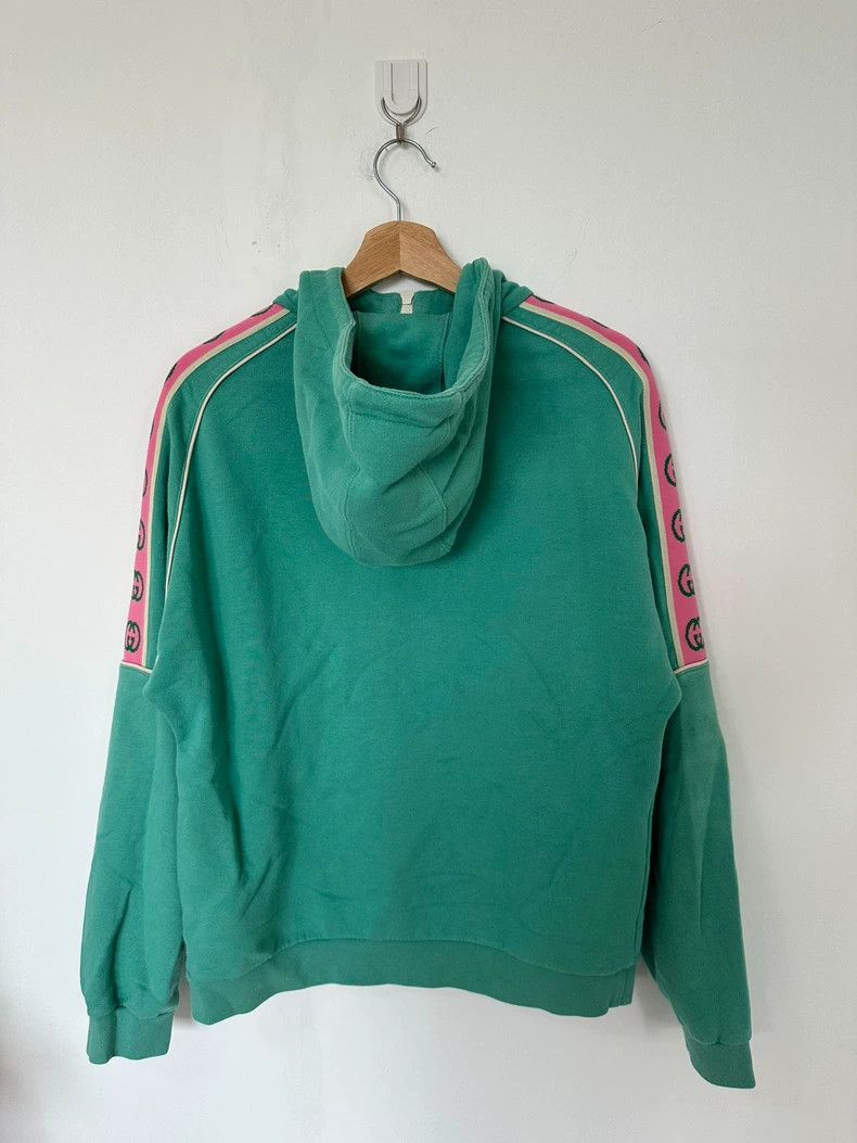 Gucci Gucci SS22 green 3m string logo pineapple print hooded swea Size US S / EU 44-46 / 1 - 2 Thumbnail