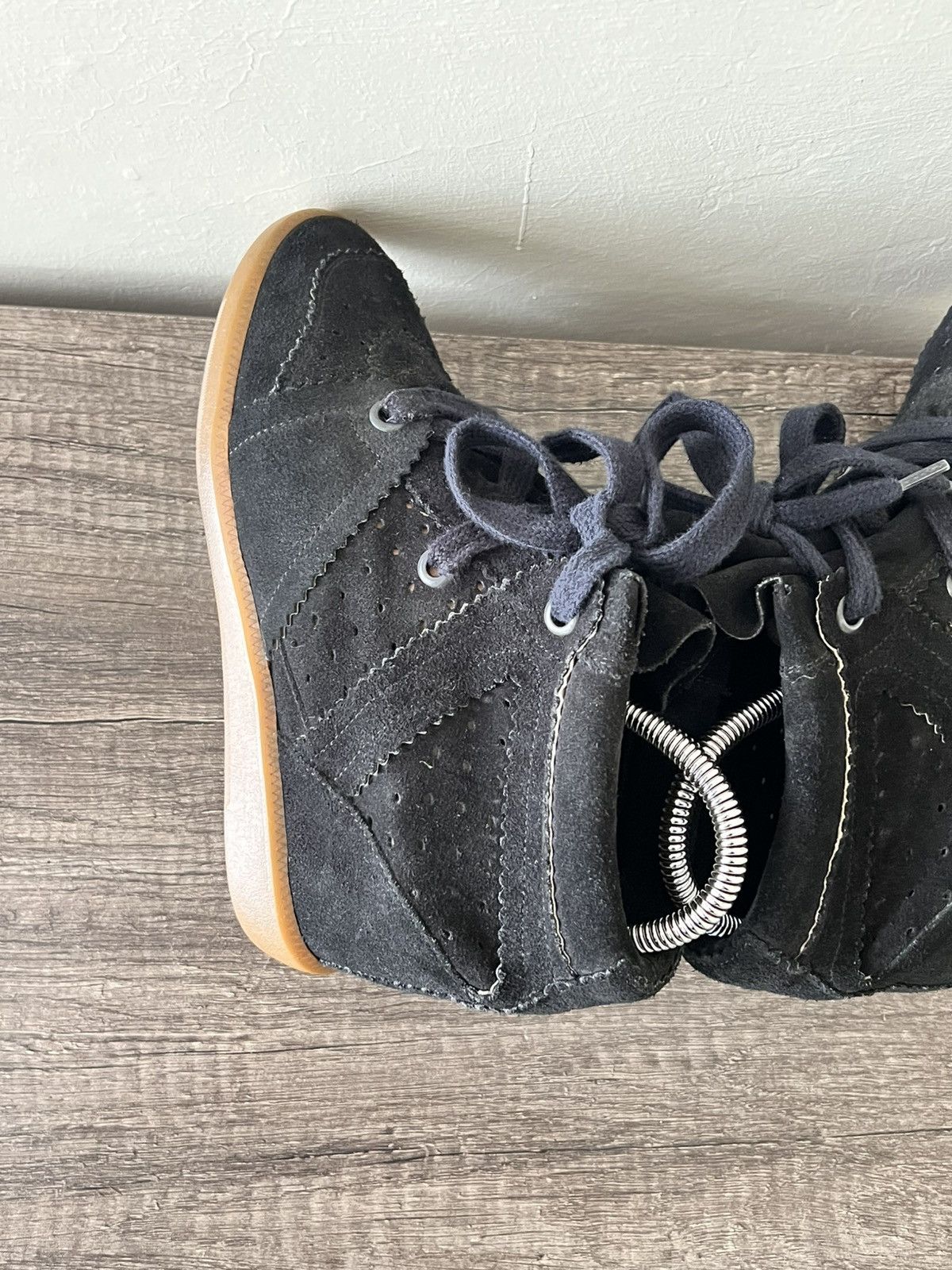 Isabel Marant Etoile Bobby Suede Leather Trainers Size US 9 / IT 39 - 18 Thumbnail