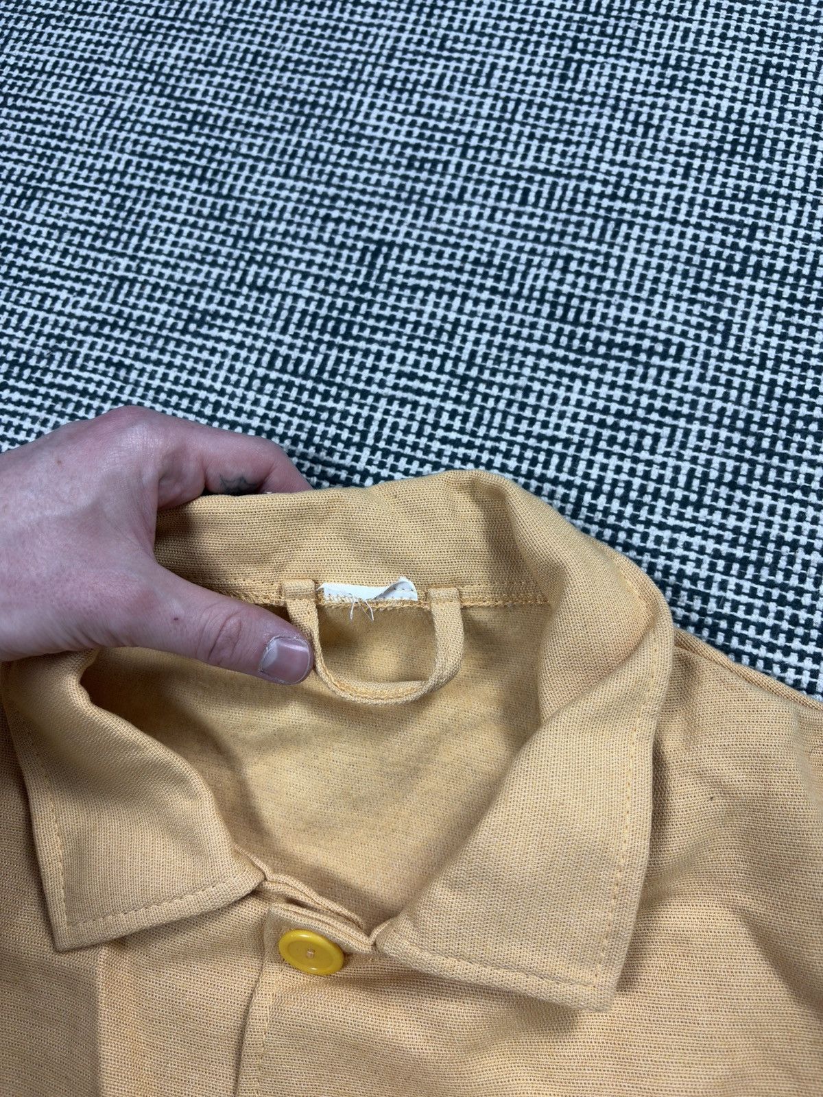 Le Laboureur rare 70s French chore core jacket peach vintage Size US M / EU 48-50 / 2 - 4 Thumbnail