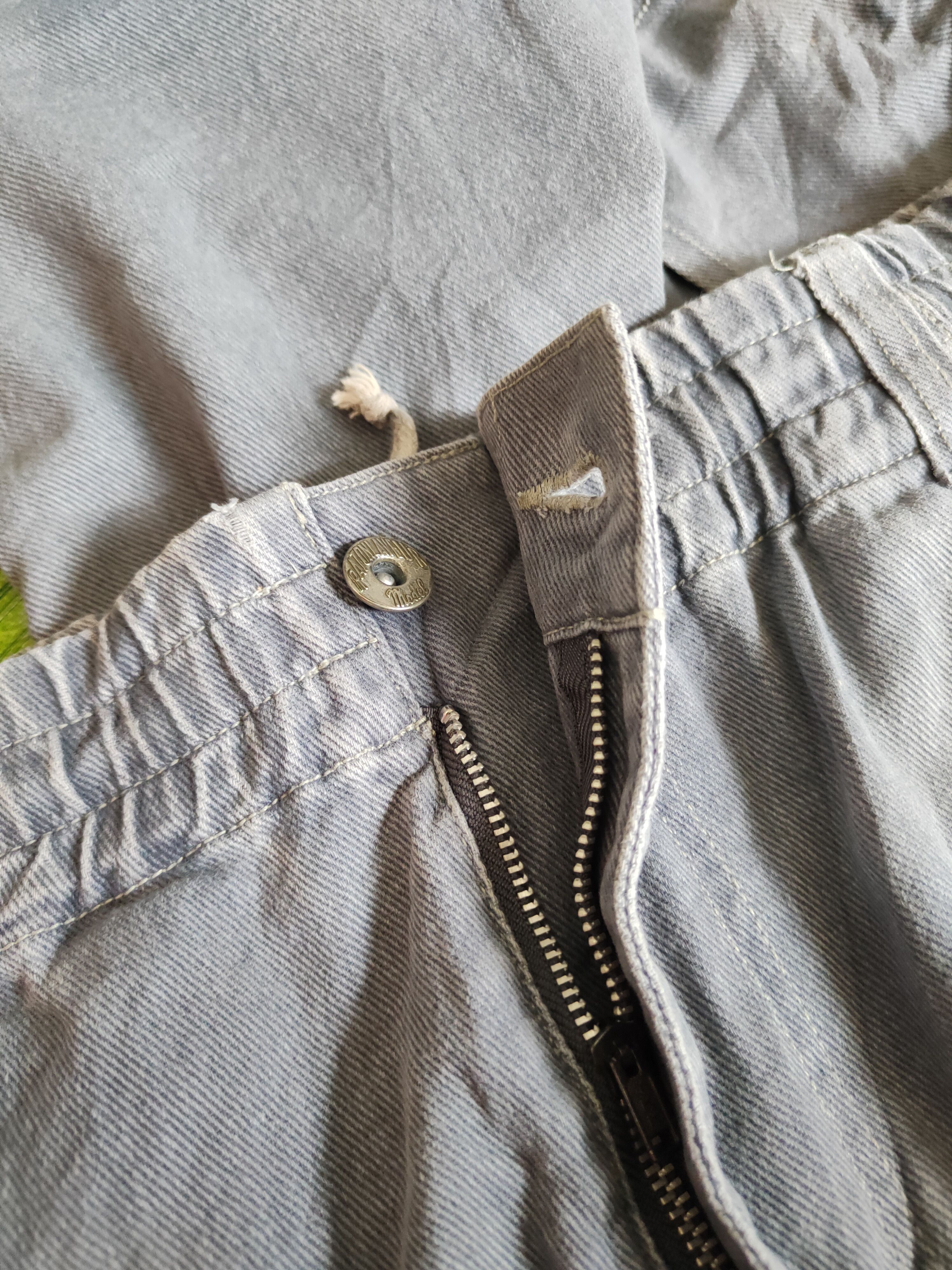 Japanese Brand Raton Laveur Blue Faded Distressed Cargo Pants N#S006 Size US 40 / EU 56 - 14 Thumbnail