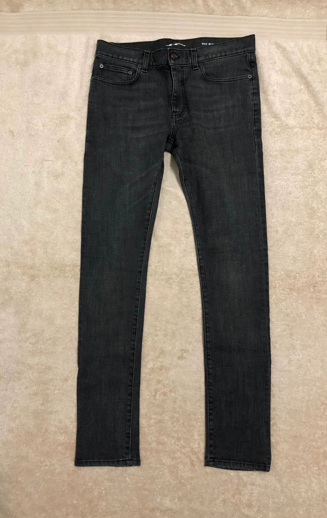 Hedi Slimane × Saint Laurent Paris FW13 Hedi D02 Grey Denim | Grailed