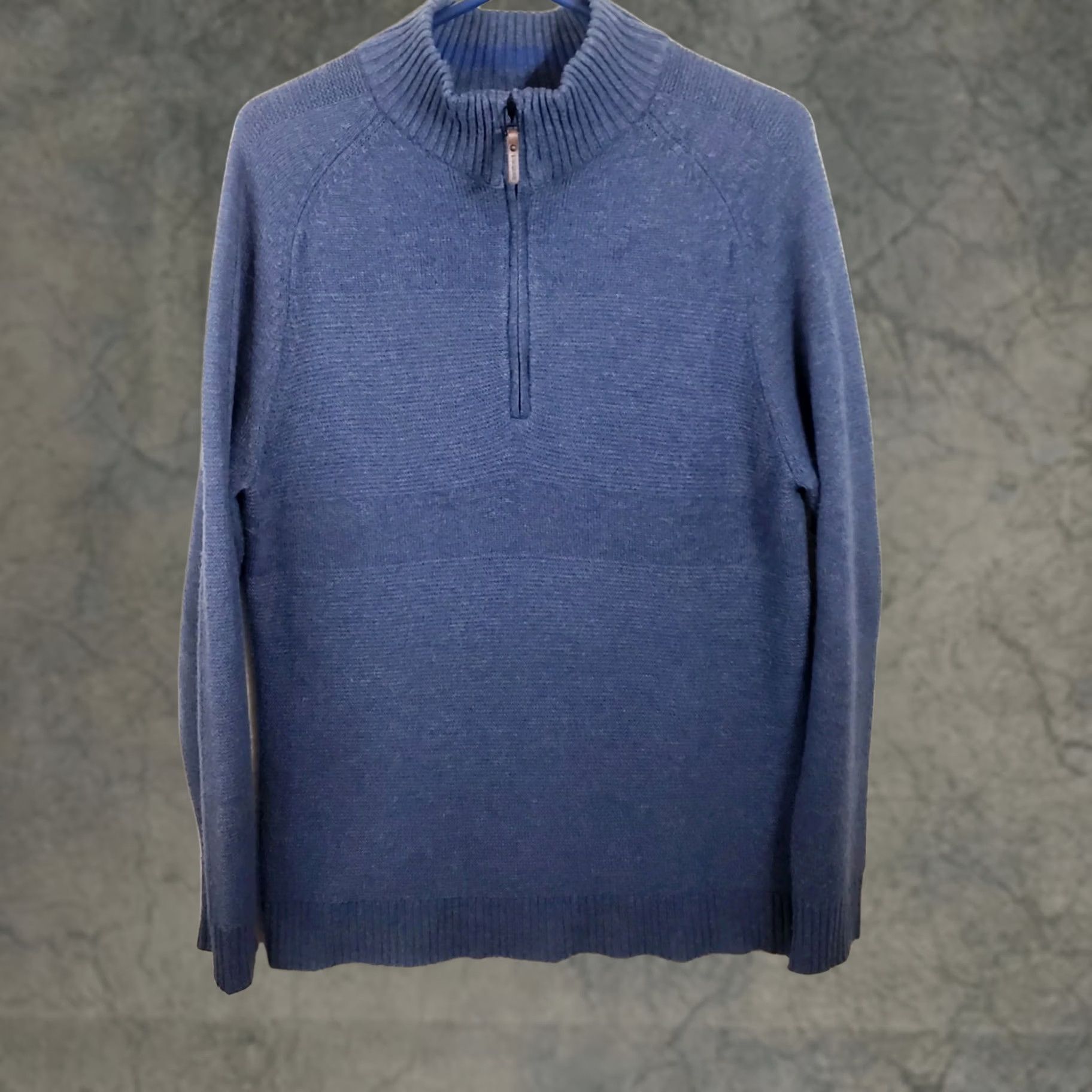 Smartwool Smartwool 1/4 Zip Merino Wool Sweater Mens M Blue Long Sleeve EUC Size US M / EU 48-50 / 2 - 1 Thumbnail