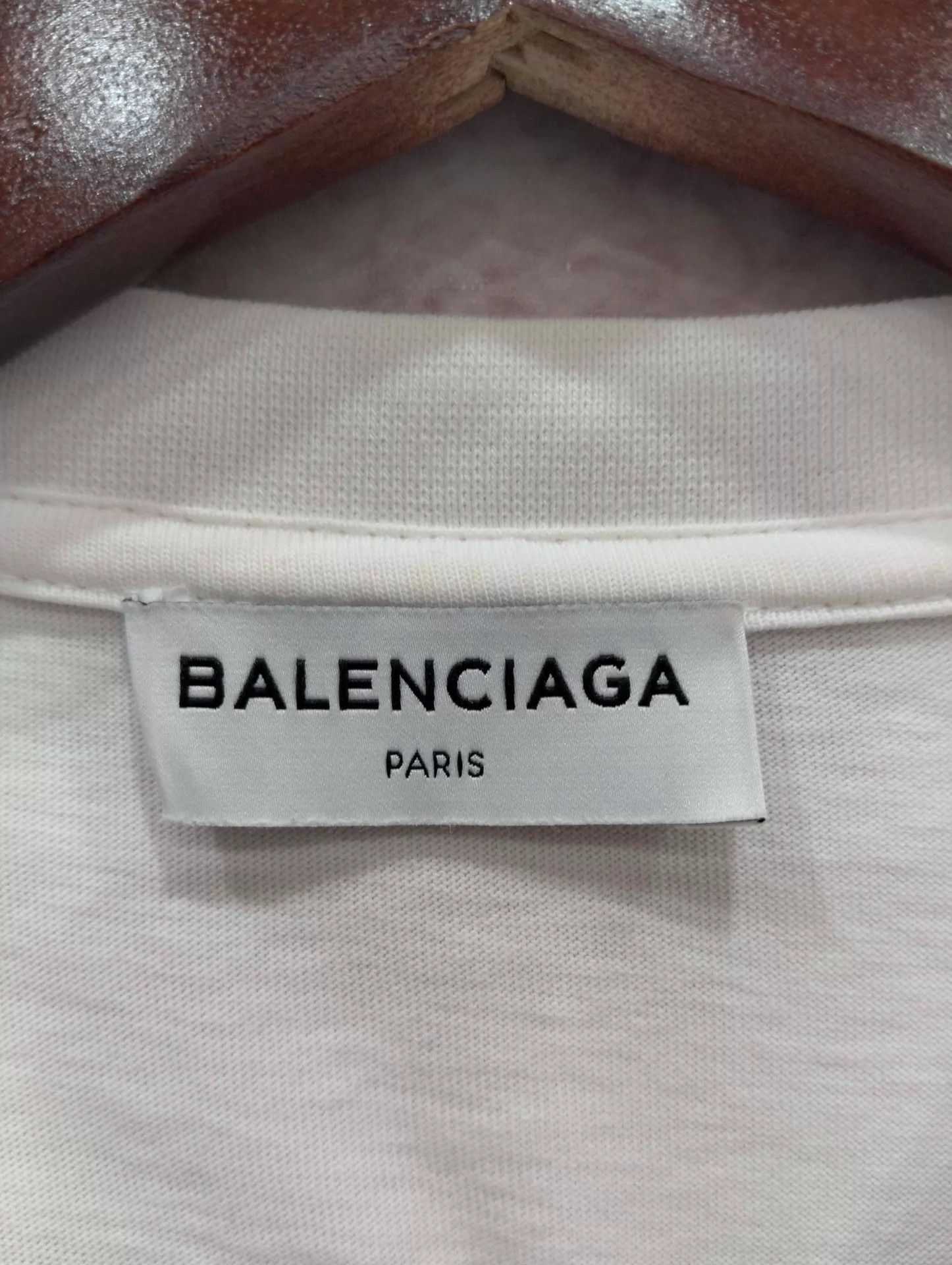 Balenciaga Balenciaga White Back Sanskrit Print T-shirt XS Size US XS / EU 42 / 0 - 3 Thumbnail