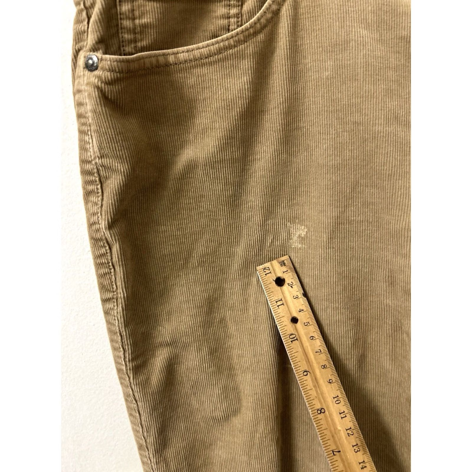 Peter Millar Peter Millar Corduroy Pants Mens 38x30 Brown Straight Leg Trousers Chino Casual Workwear Size US 38 / EU 54 - 4 Thumbnail