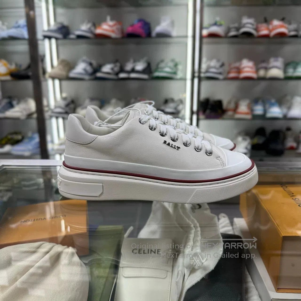 Bally white canvas shoes by bally us size 6. Size US 6 / IT 36 - 4 Thumbnail