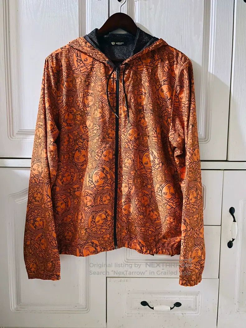 Versace Versace Full printed woven jacket jacket Size US L / EU 52-54 / 3 - 1 Thumbnail