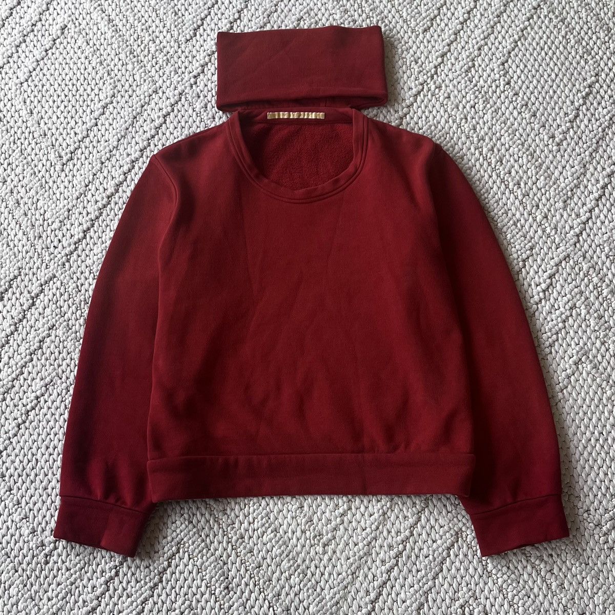 Carol Christian Poell Carol Christian Poell FW03 Mock Neck Sweater Size US S / EU 44-46 / 1 - 3 Thumbnail