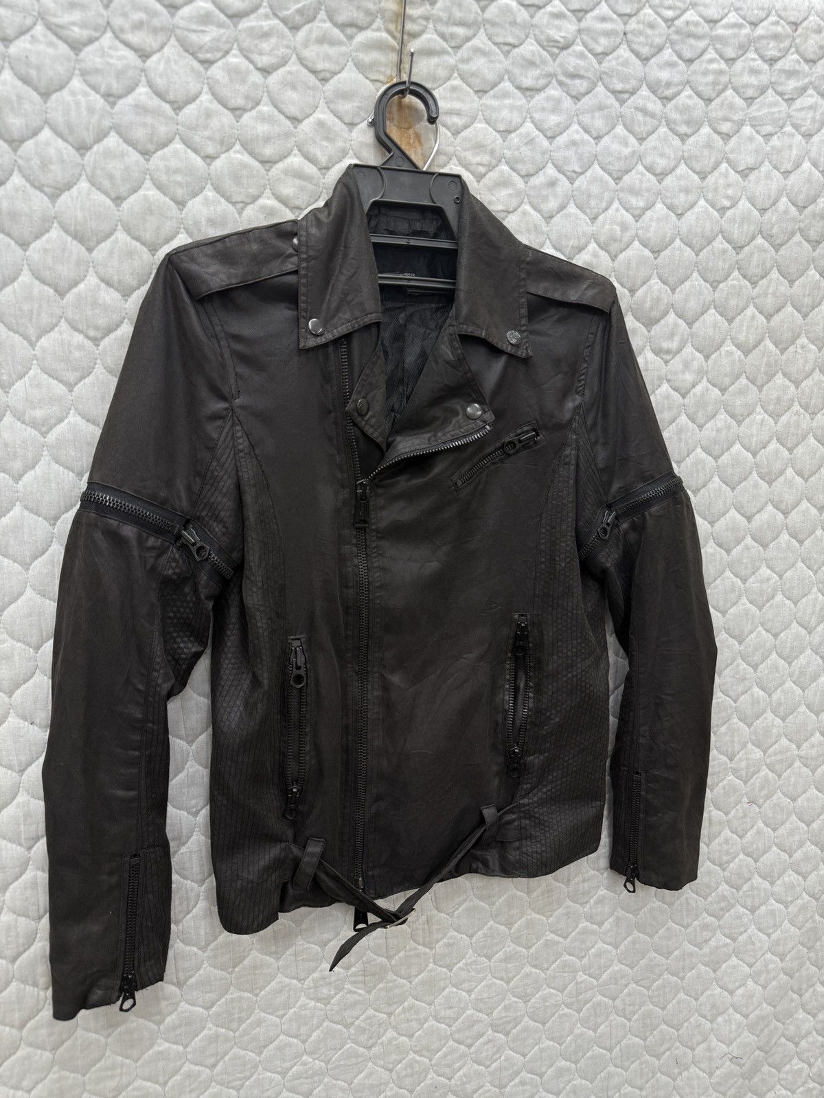Japanese Brand 🔥🔥🔥ARCHIVE SLOW WEAR JAPAN BIKER JACKET Size US S / EU 44-46 / 1 - 3 Thumbnail