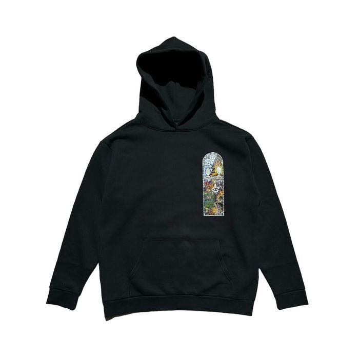 Who Decides War WDW Stained Glass Hoodie Black Size US L / EU 52-54 / 3 - 1 Thumbnail