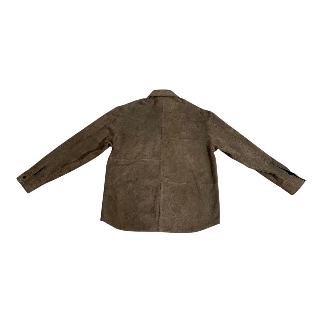 Frame Frame Denim Men's Brown Suede Shacket Shirt + Jacket Small Size US S / EU 44-46 / 1 - 2 Thumbnail