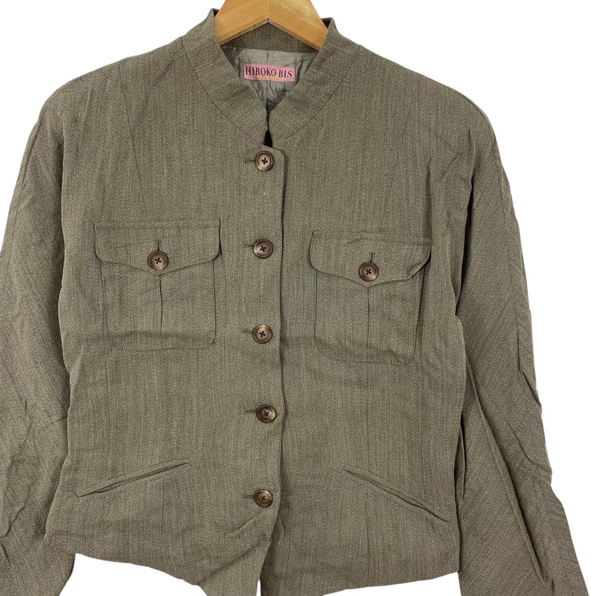 Hiroko Koshino Homme Vintage HIROKO KOSHINO BIS Collection London Jacket Blazer Size S / US 4 / IT 40 - 4 Thumbnail