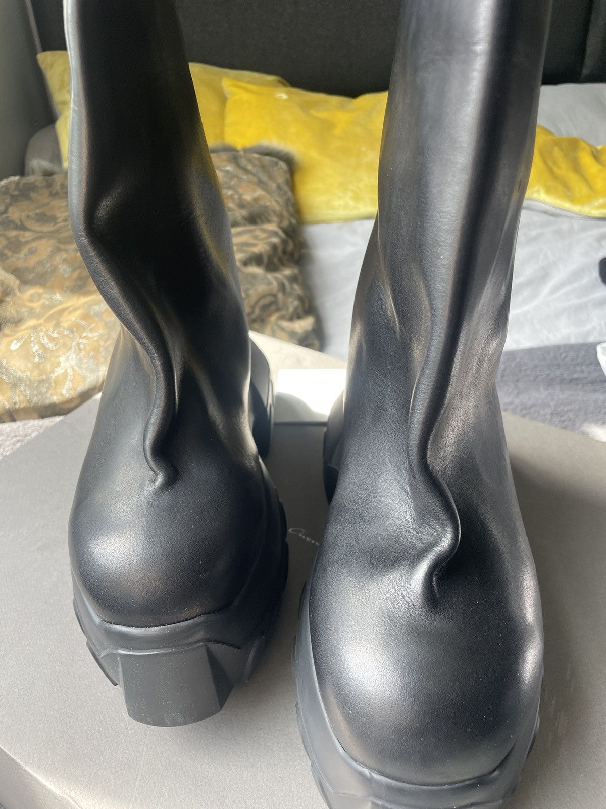 Rick Owens Rick Owens flared mega tractor boots Size US 8 / IT 38 - 4 Thumbnail