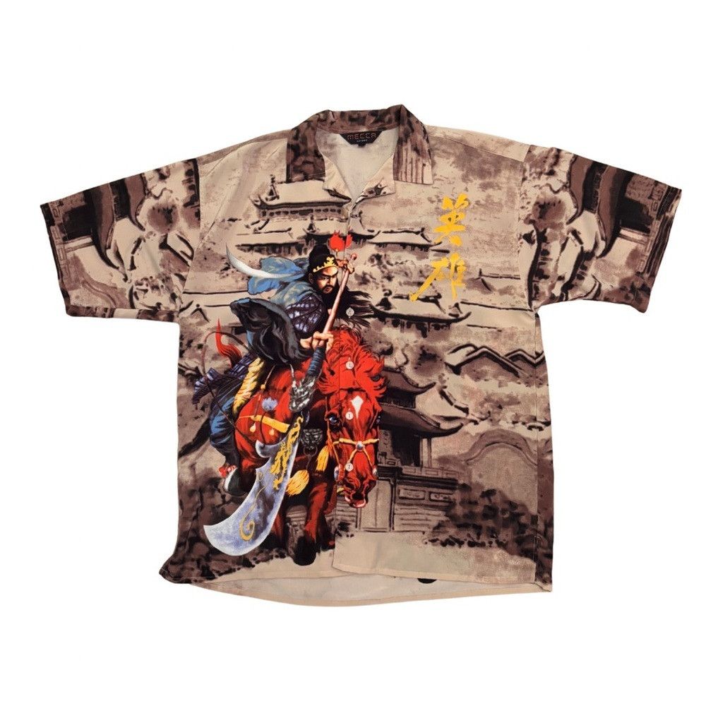 Mecca Mecca Men's Graphic Short Sleeve Shirt Size US L / EU 52-54 / 3 - 1 Thumbnail