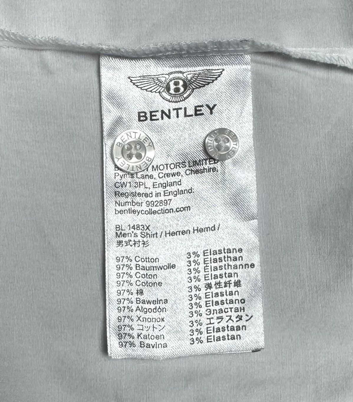 Bentley Bentley Formula 1 Racing Team Button Up Shirt Logo Size US S / EU 44-46 / 1 - 14 Thumbnail