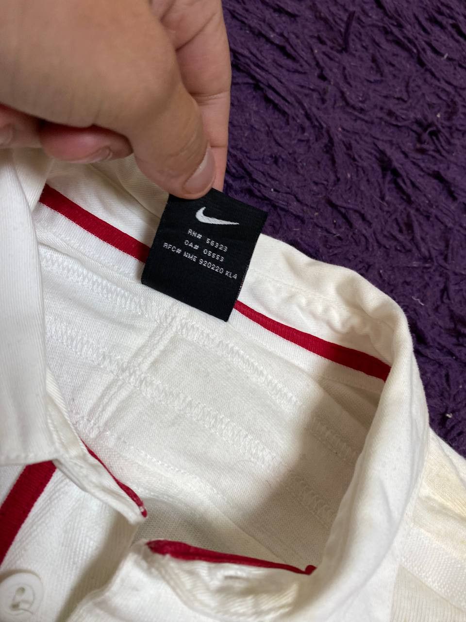 Nike Y2K white Long Sleeve Nike Vintage logo BTCELLNET Size US M / EU 48-50 / 2 - 3 Thumbnail