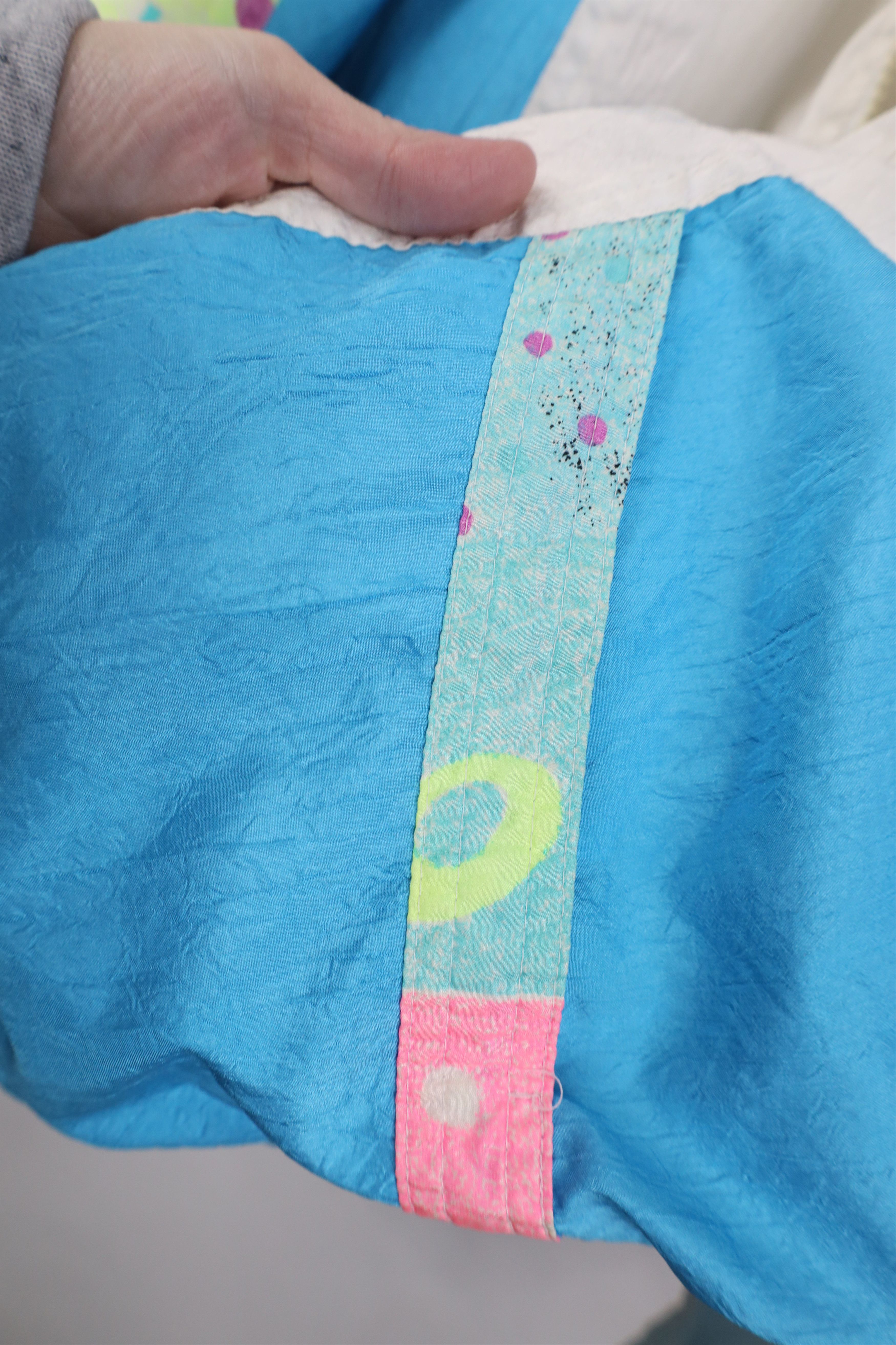 Vintage AS IS Vintage 90s Streetwear Reversible Windbreaker Jacket Size 3XL / US 20-22 - 8 Thumbnail