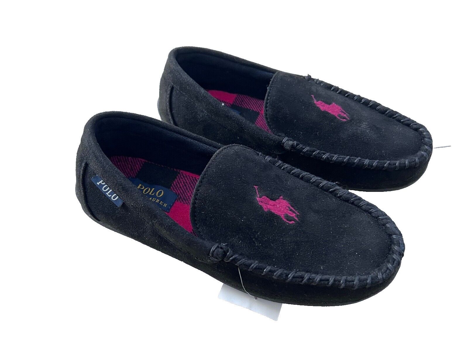 Polo Ralph Lauren Polo Ralph Lauren Buffalo Check Declan Slippers Black ( 7 ) Size US 7 / EU 40 - 3 Thumbnail