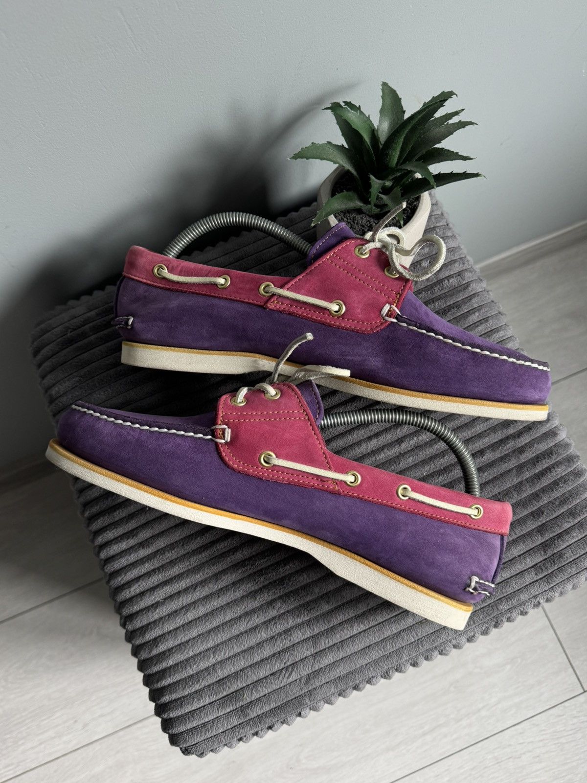 Timberland Vintage Timberland Purple/Pink Loafers Size US 10 / EU 43 - 5 Thumbnail